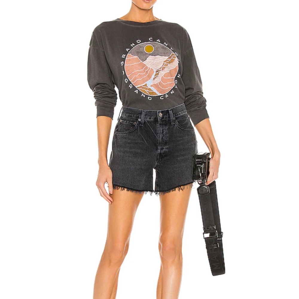 Agolde Parker Loose Fit Vintage Long Short